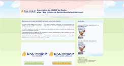 Desktop Screenshot of camsp.fr